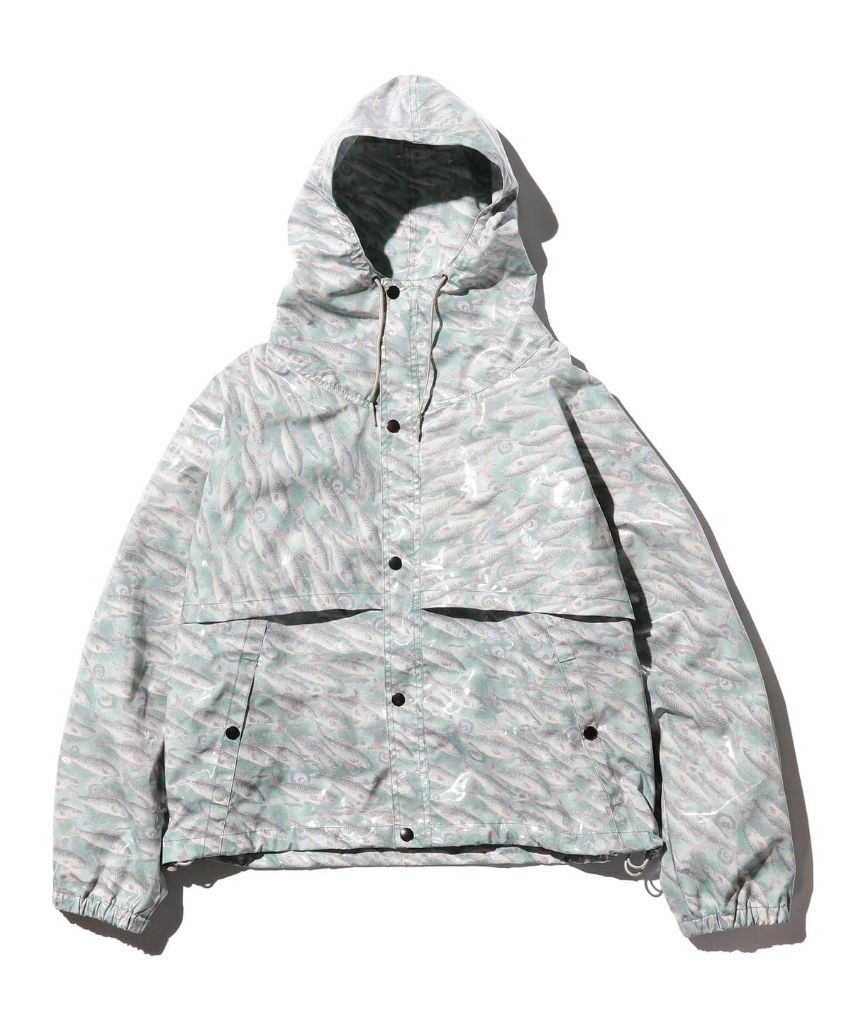 BEAMS PLUS（ビームス プラス）Cruiser Jacket 70D Nylon Print Water