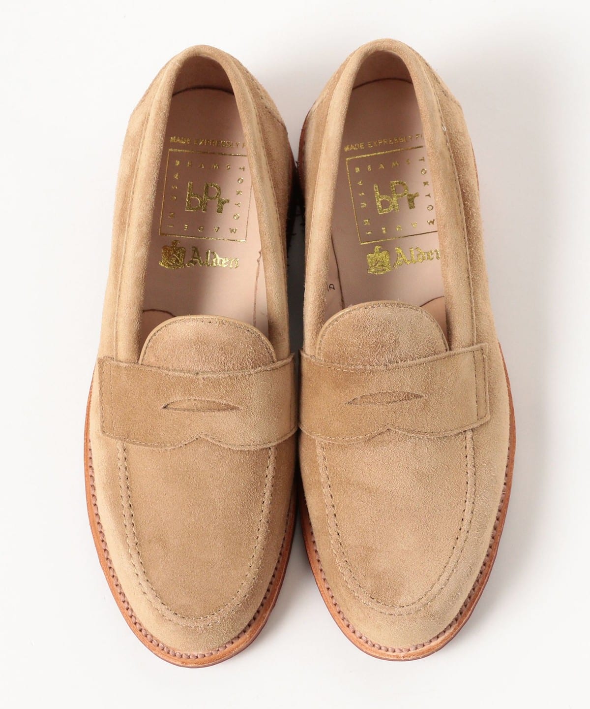 BEAMS PLUS（ビームス プラス）【別注】ALDEN / Penny Loafer Suede