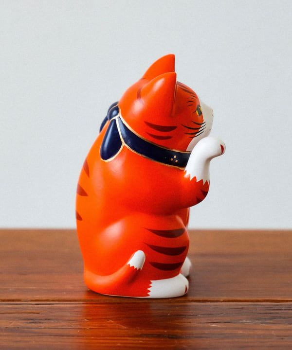 BEAMS JAPAN（ビームス ジャパン）【別注】中外陶園 / 招き猫 右手 3号