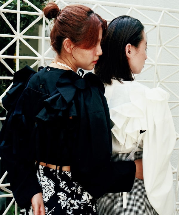 Ray BEAMS（レイ ビームス）【別注】MIYAO / フリル ブラウス（シャツ