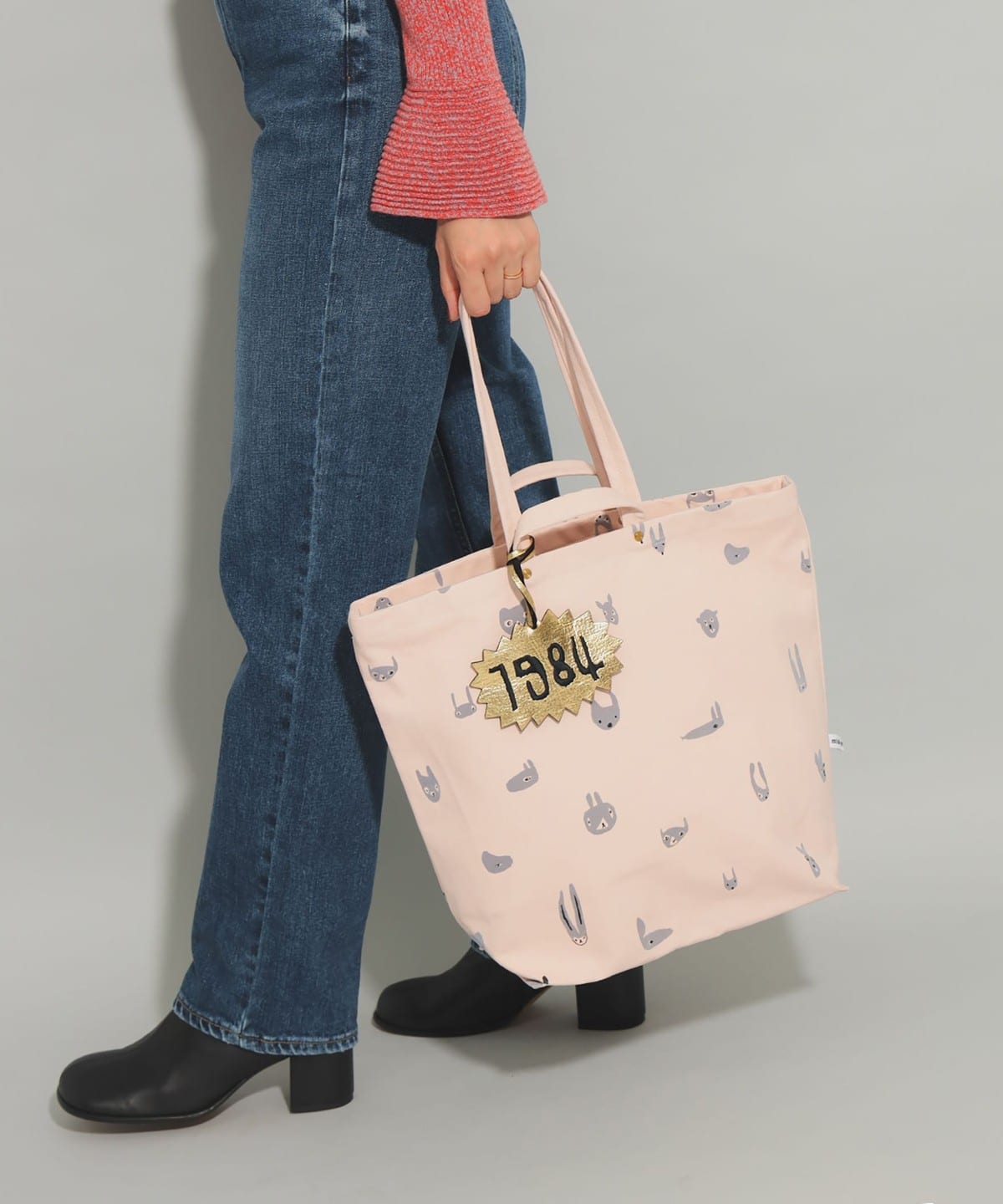 j*n様 ミナペルホネン＊トートバッグ＊rosy ＋choucho＋pomppi ミナ