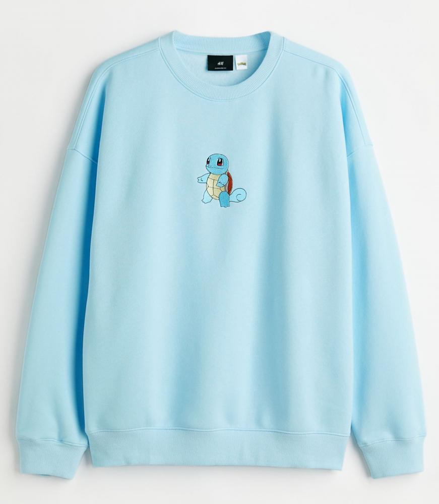 H&Mにポケモンの春色登場！プリン、ヒトカゲ、ゼニガメ、ワンポイント