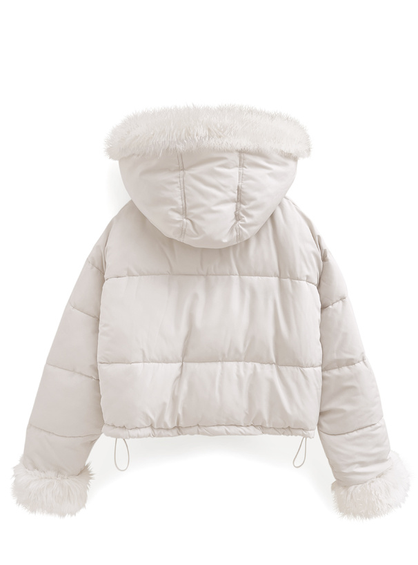 マルチWayフード付きファーダウンジャケット[kd81] | レディース