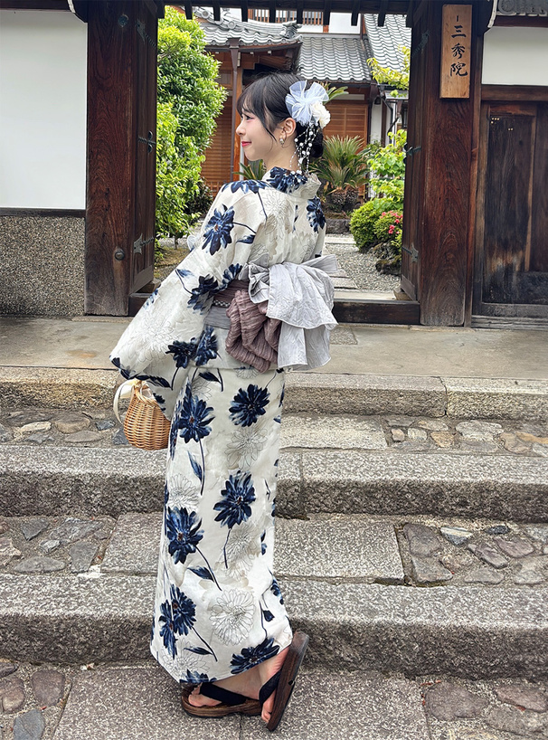 ガーベラ浴衣セット[tu1495] | レディースファッション通販のグレイル