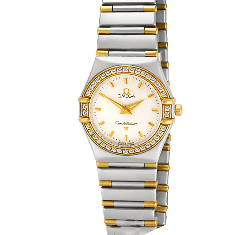 Preowned Omega Constellation 6553/865 18k & steel 25mm | Gray & Sons