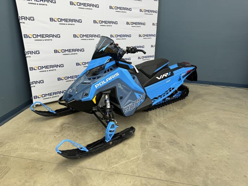2024 Polaris® Patriot Boost Indy VR1 137 Zenith Blue | Boomerang