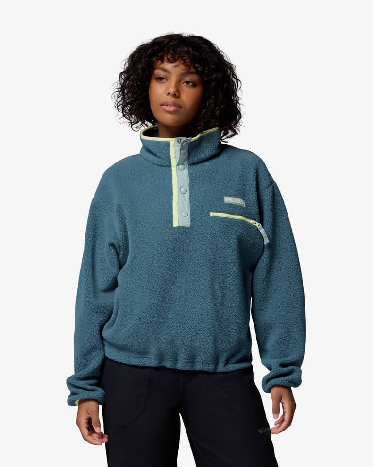 Columbia Helvetia II Cropped Half Snap fleece Women | Deporvillage