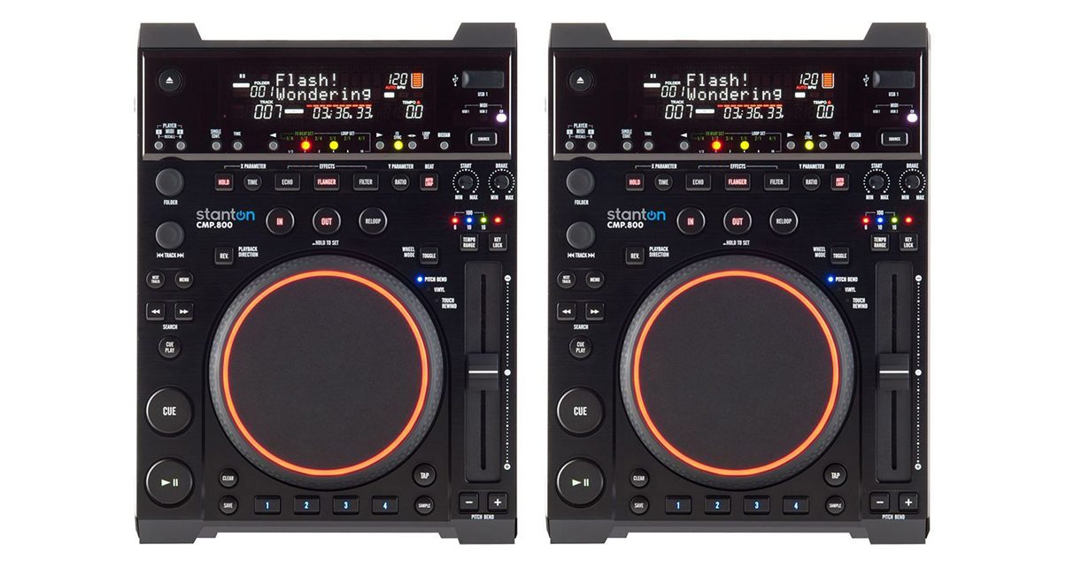 Review: Stanton CMP.800 Multiformat DJ Players With Midi