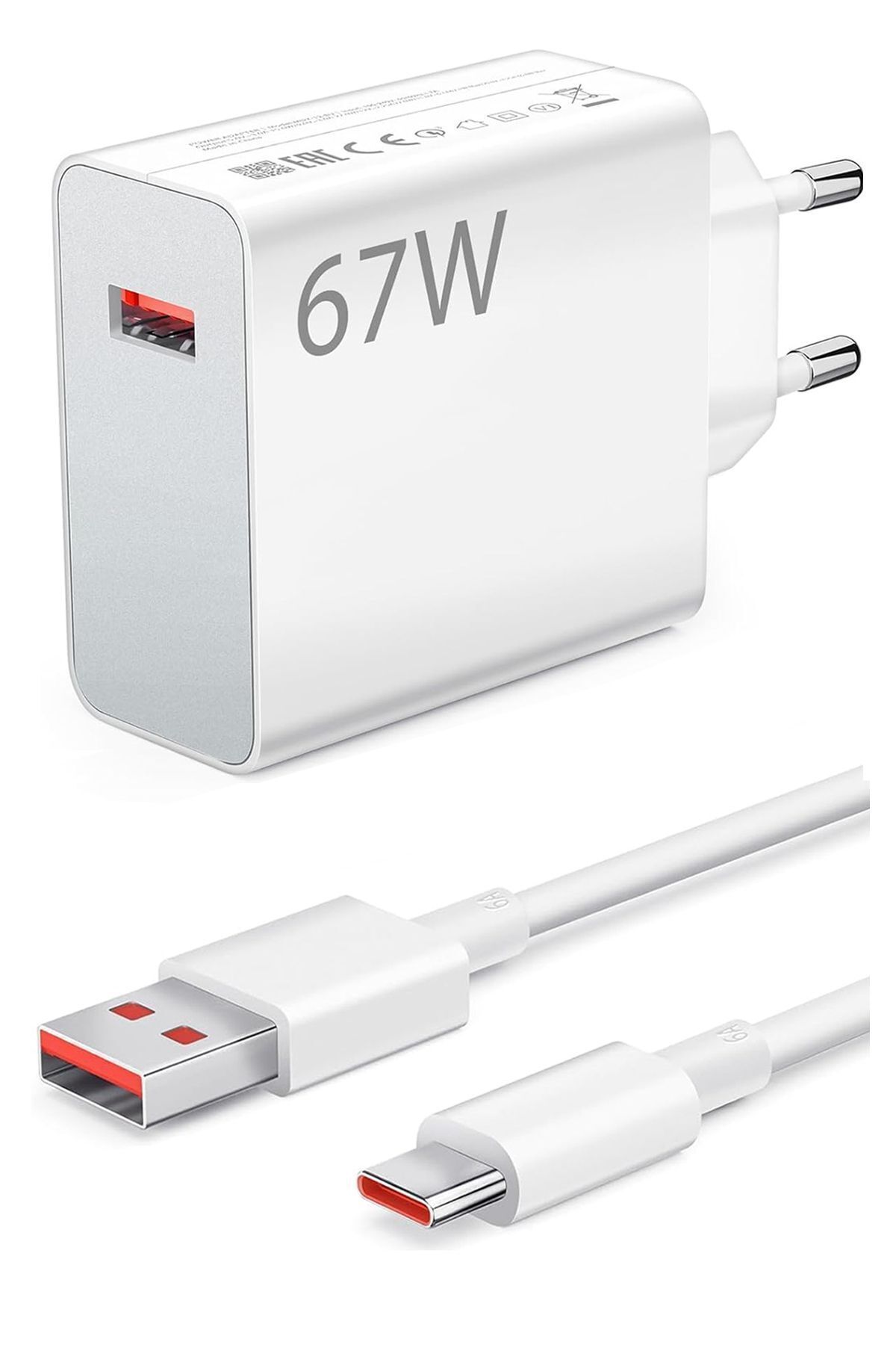 Zipax Infinix Hot 20 30 30i Play Hızlı Şarj Aleti Type-C 67W