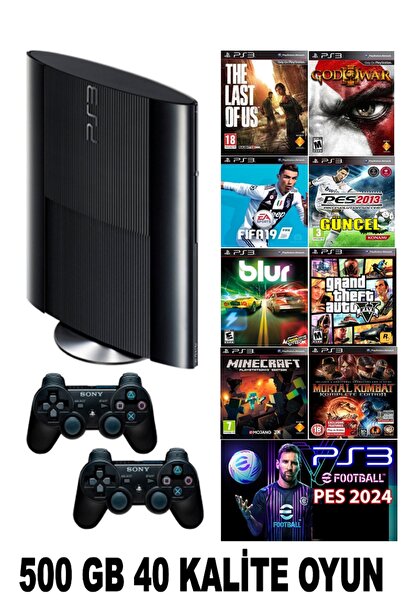 Sony Playstation 3 Slim 500GB 🎮 - Oyun Keyfini Yaşayın!