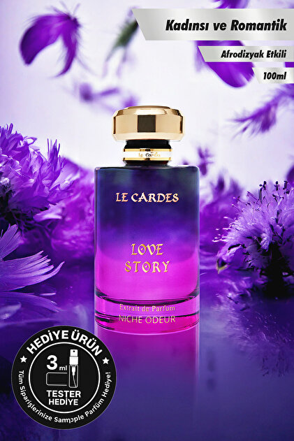Le Cardes Afrodizyak Etkili - Love Story 100 ml Extrait De Parfum