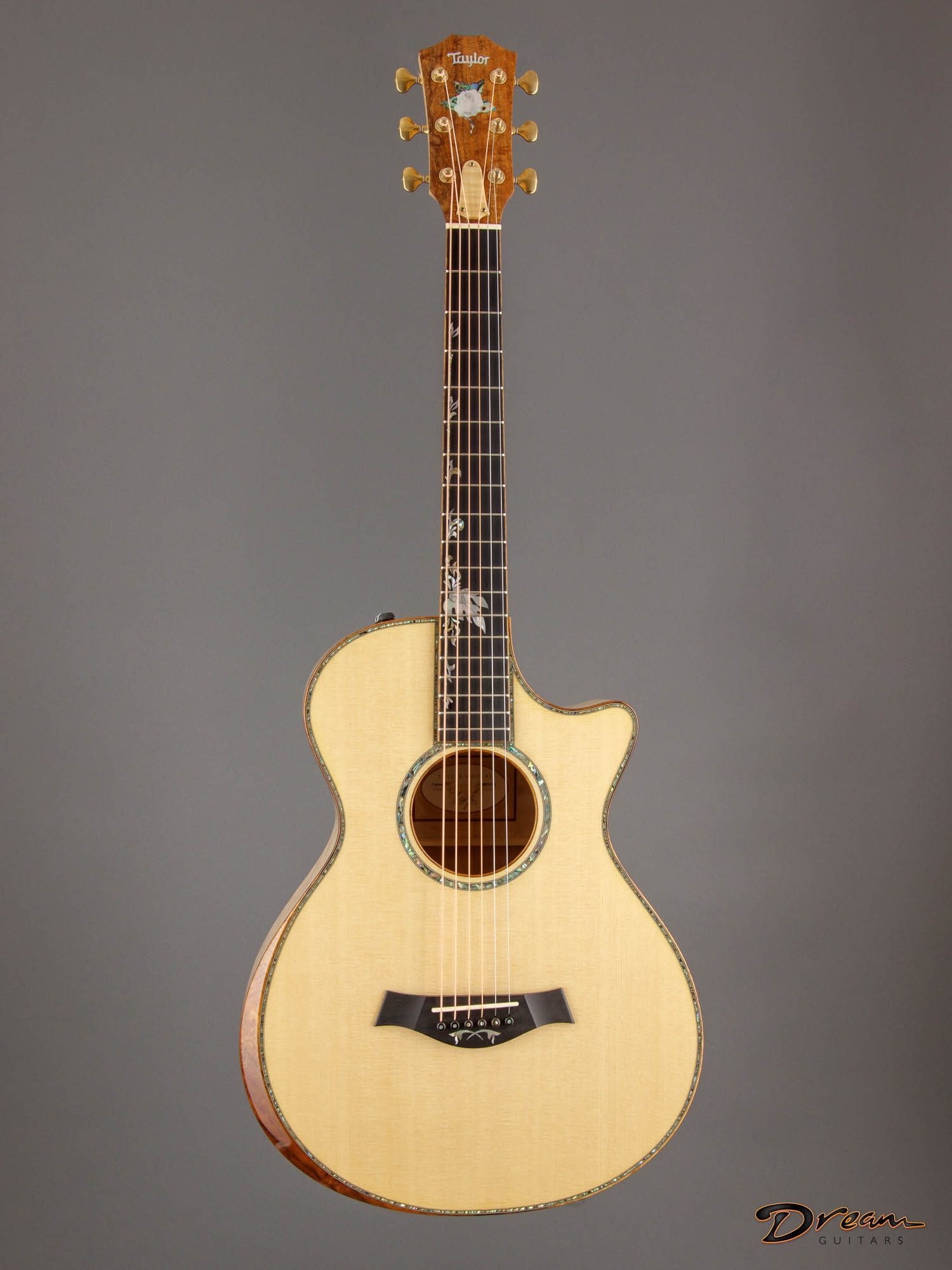2013 Taylor Custom TF, Quilted Maple/Sitka Spruce - Dream Guitars