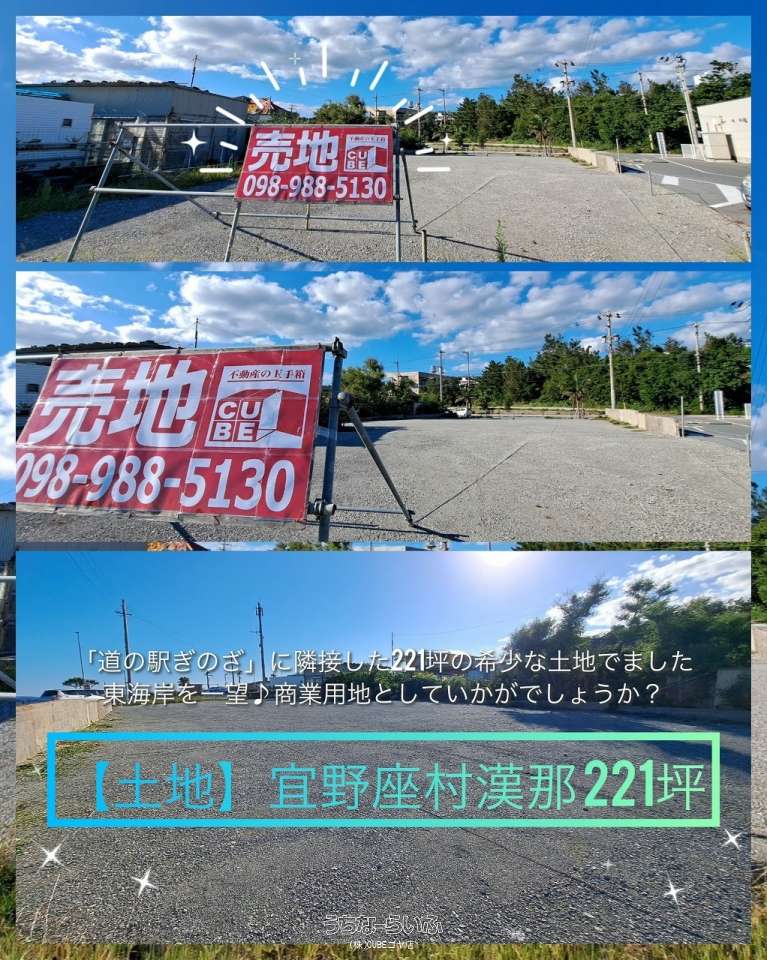 宜野座村漢那 / 733.43m² / 221.86坪 / 6,000万円の売買土地 | 沖縄の