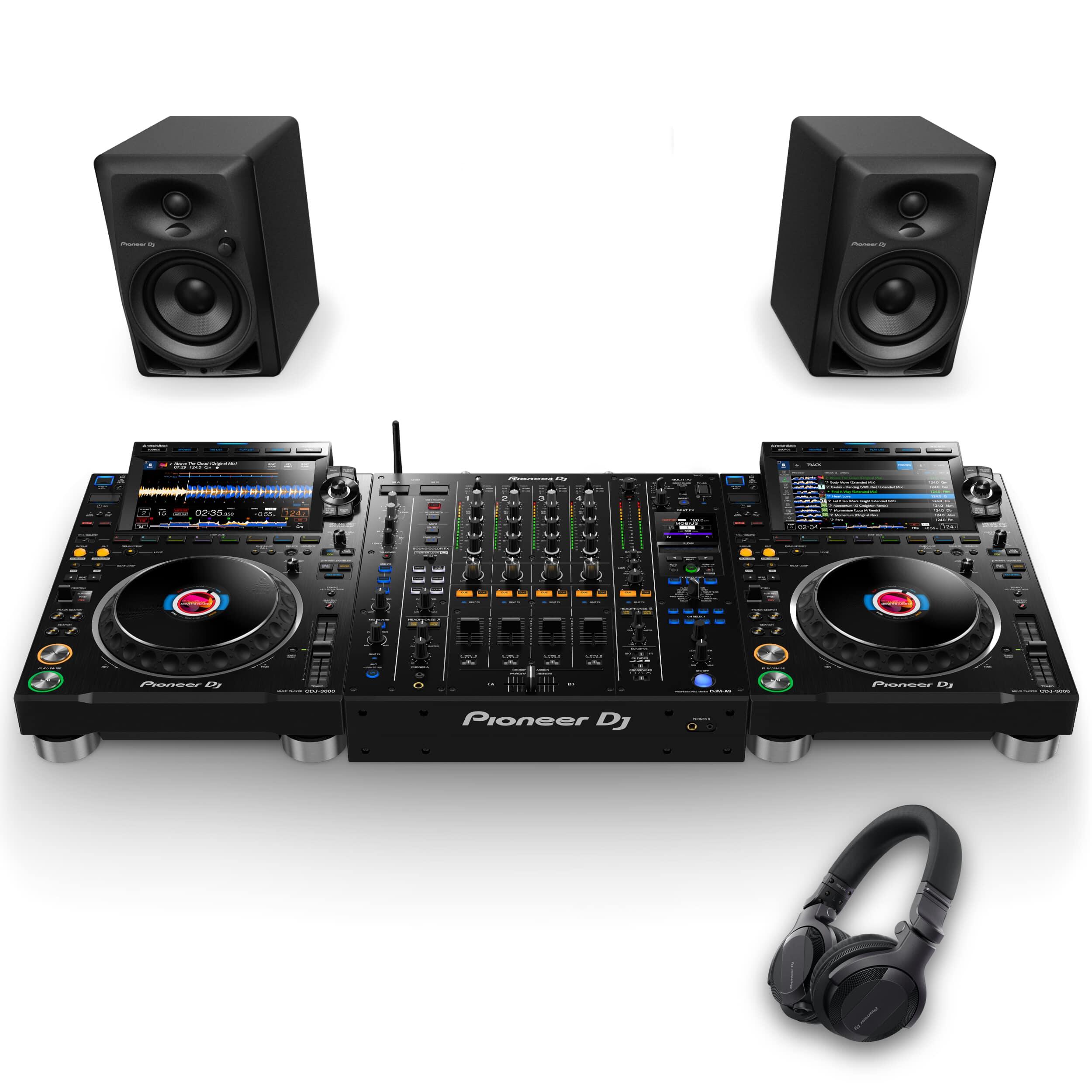 Pioneer DJ CDJ-3000 & DJM-250MK2 Package