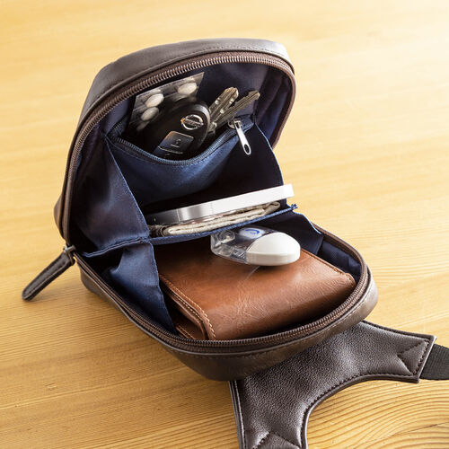 本革ショルダーバッグ（斜めがけバッグ・メンズ・ショルダーポーチ