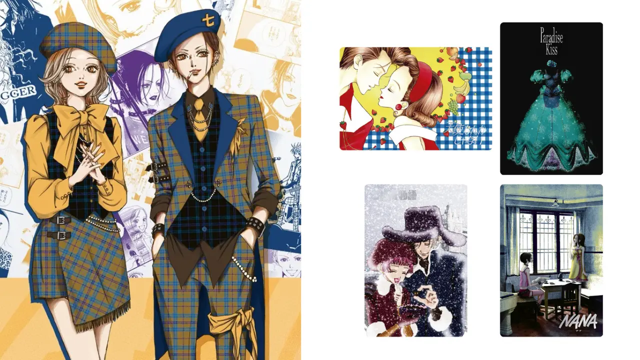 Collect scenes from Ai Yazawa's most iconic manga with Bandai's