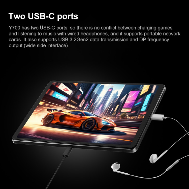 レノボ Lenovo Legion Y700 2025 Gaming Tablet 8.8 インチ Wifi版