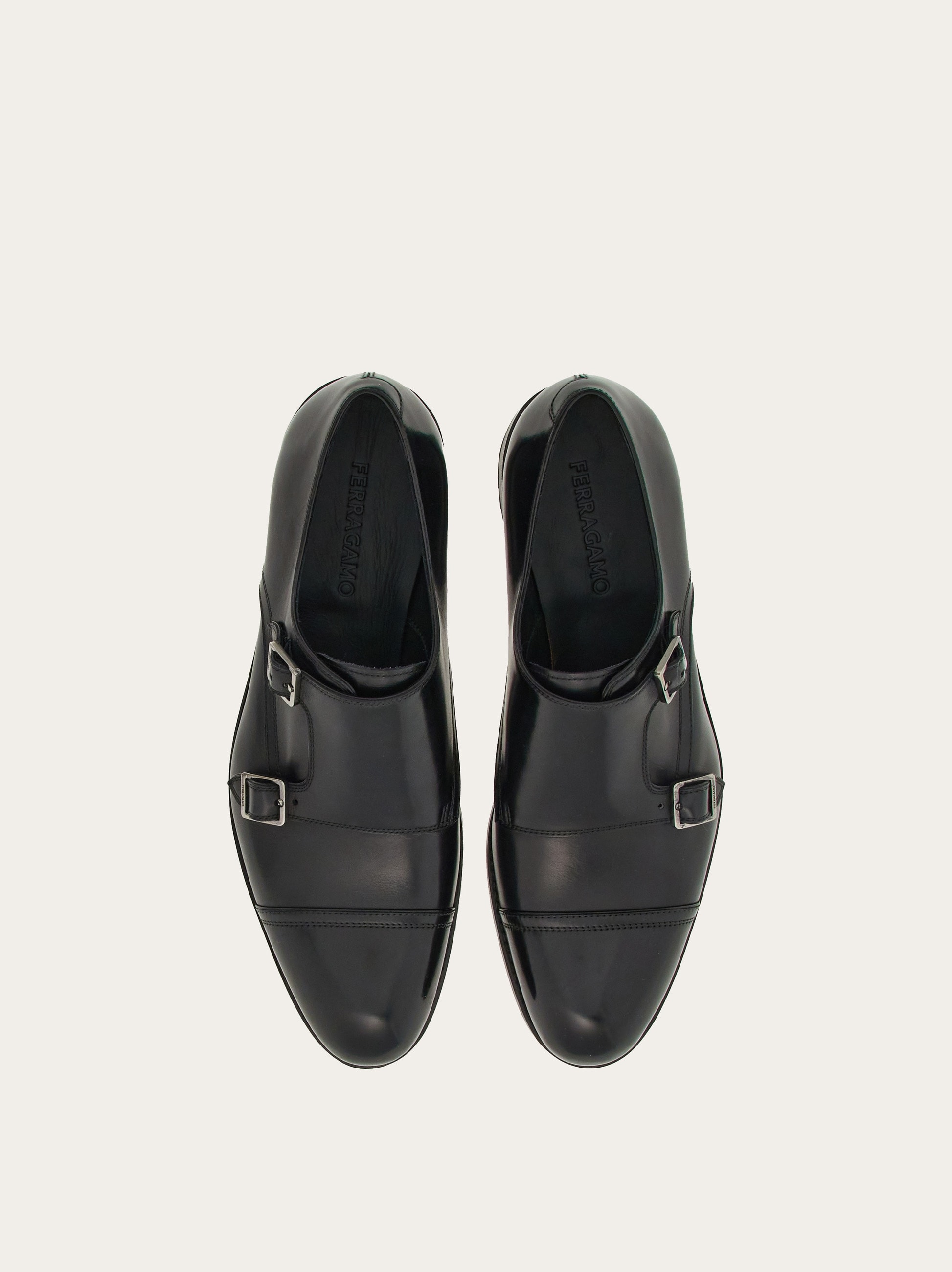 トラメッザ ダブル モンクストラップ - メンズ | Ferragamo