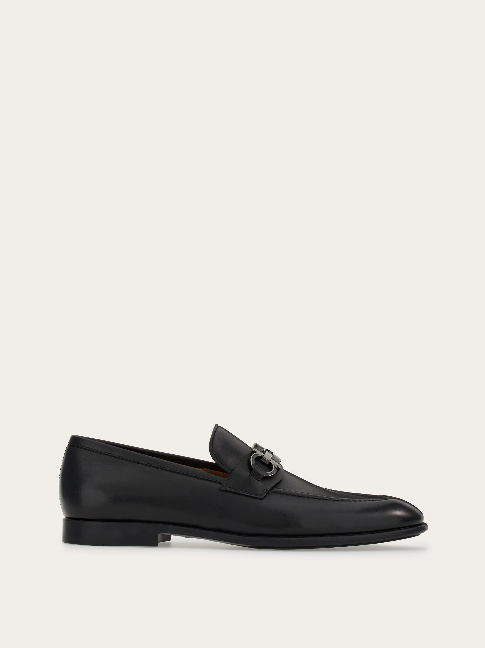 Moccasin with Gancini ornament - Men | Ferragamo