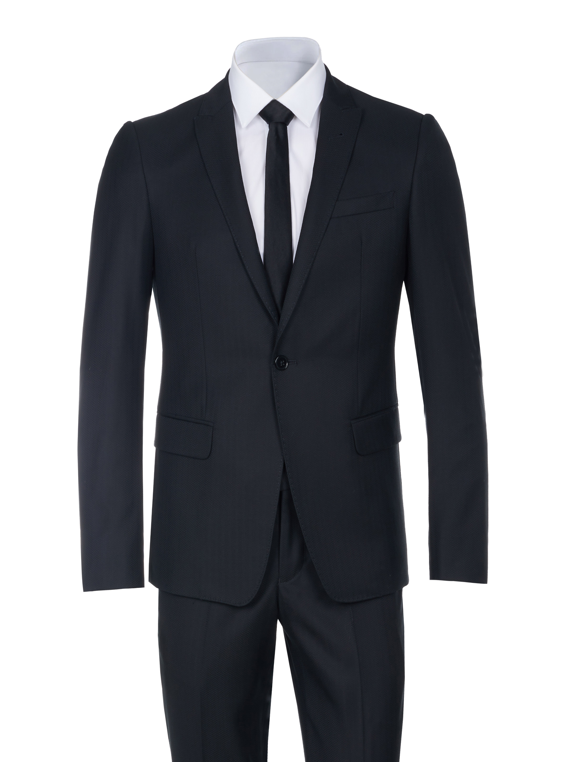 Emporio Armani suit David Line Black on SALE | Fashionesta