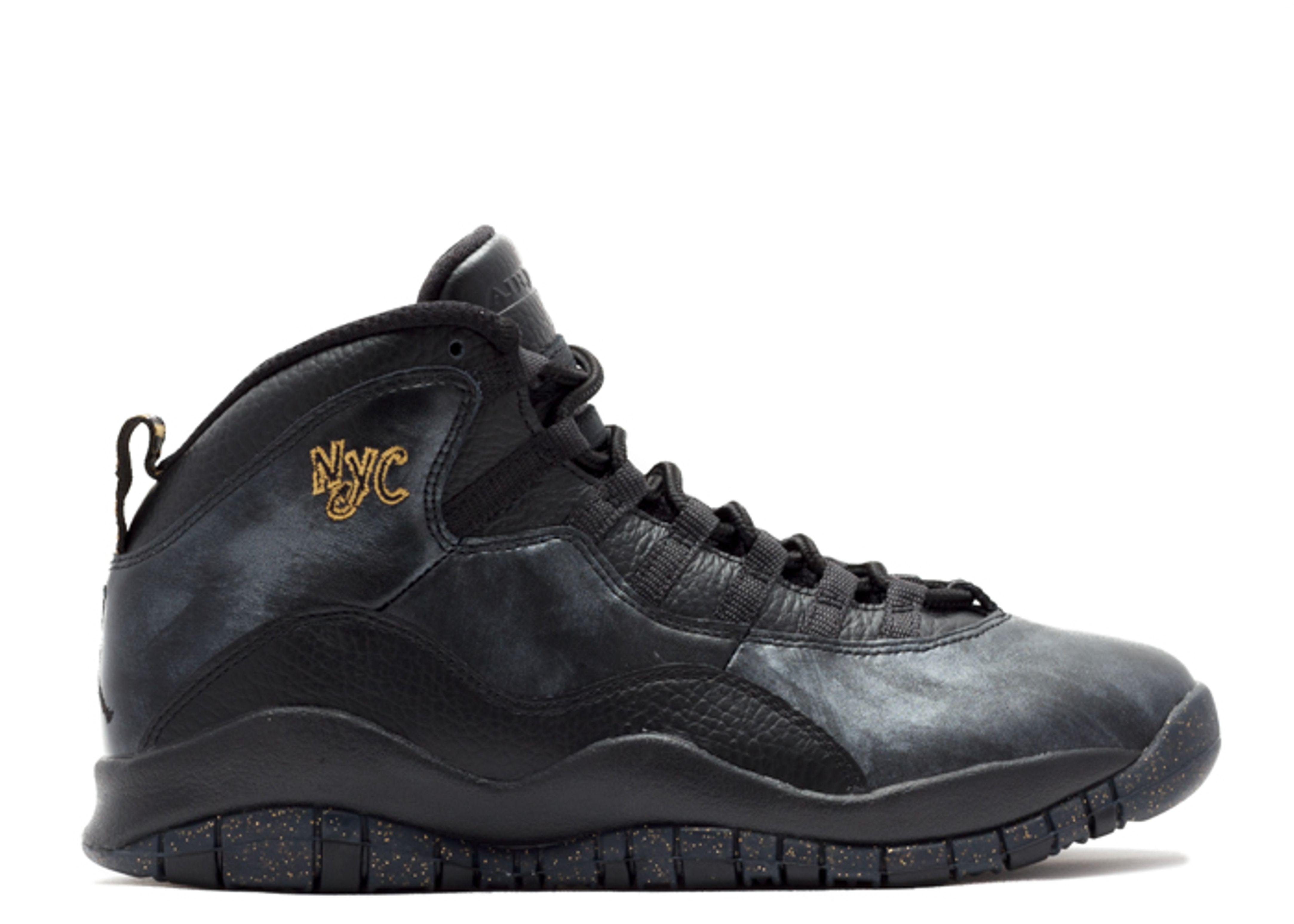 Jordan 10 Retro 'NYC' - Air Jordan - 310805 012 - black/black-dark