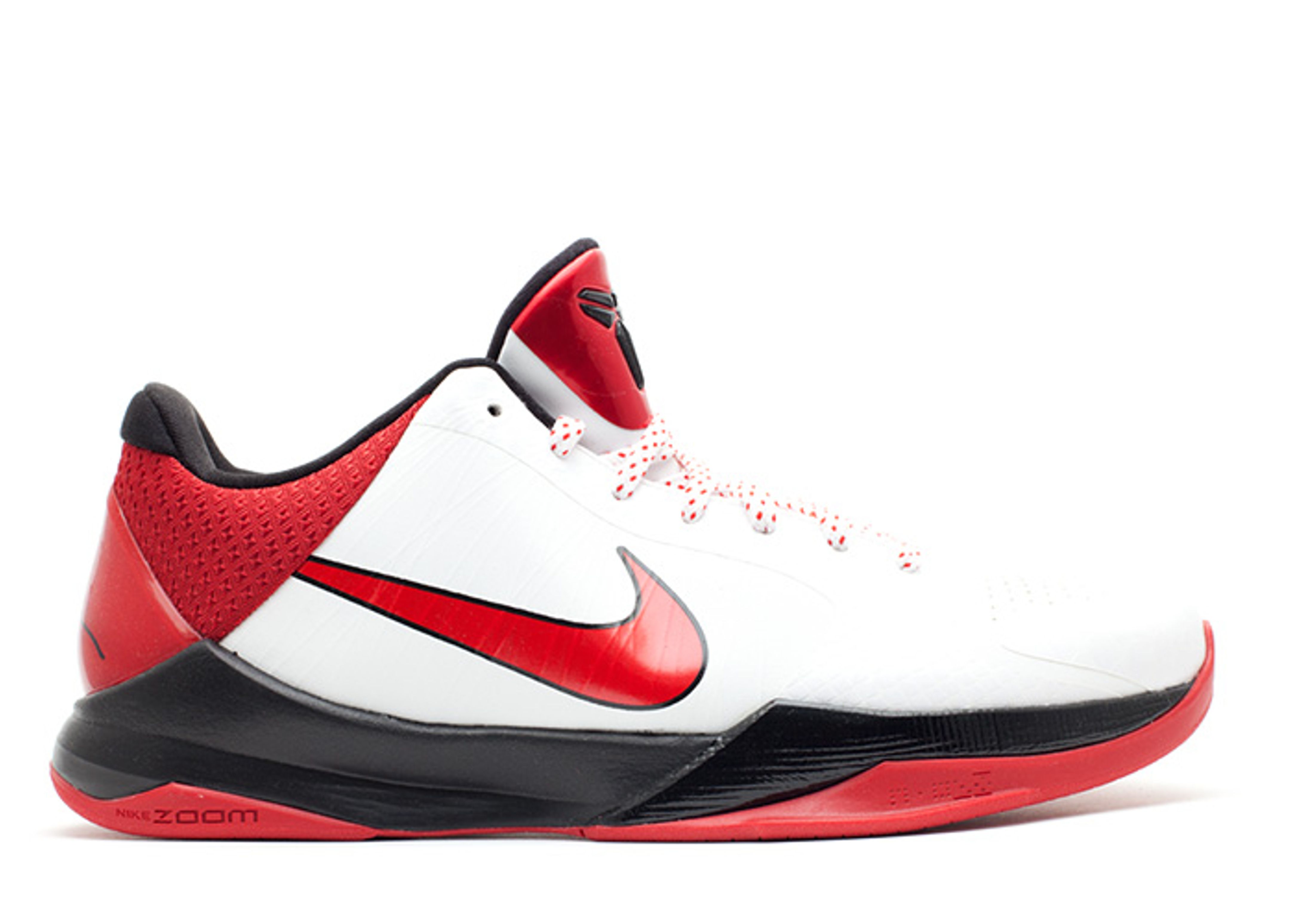 Zoom Kobe 5 'Varsity Red' - Nike - 386429 161 - white/varsity red
