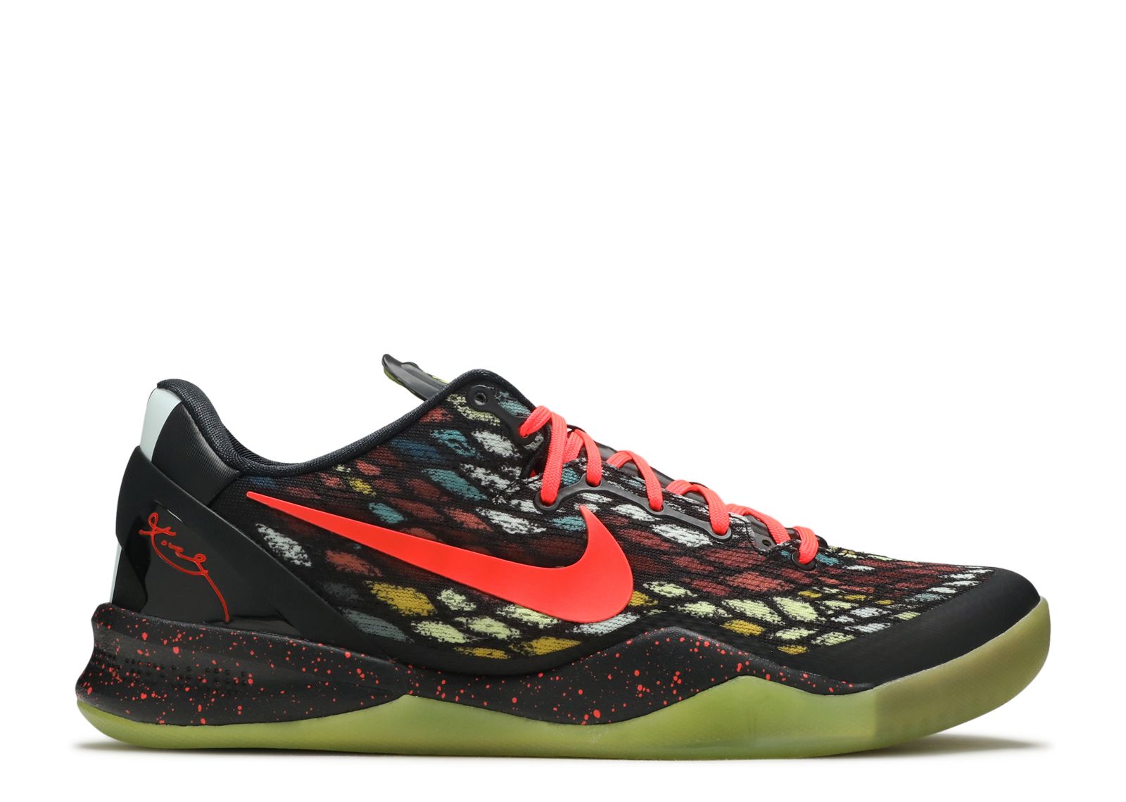Kobe 8 'Christmas' - Nike - 555035 030 - black/bright crimson