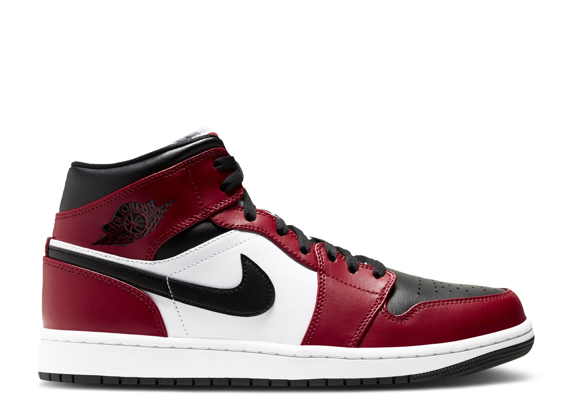 Jordan 1 Mid 'Chicago Black Toe' - Air Jordan - 554724 069 - black