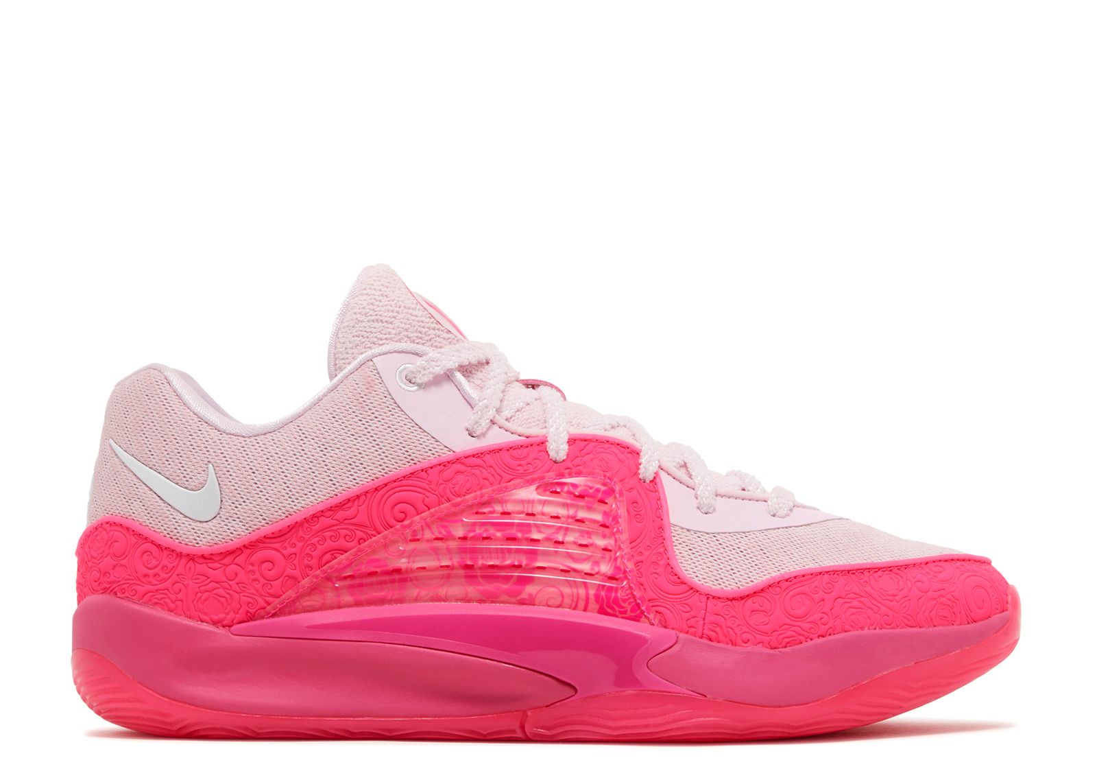 KD 16 NRG 'Aunt Pearl' - Nike - FN4929 600 - pink foam/white