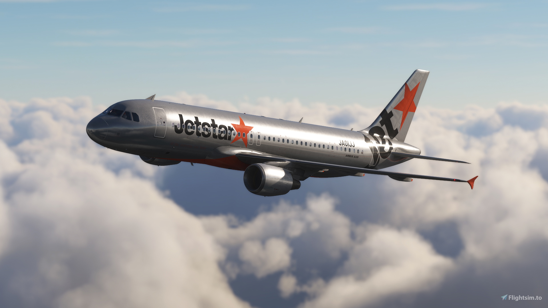 Fenix A320 IAE Jetstar Japan 8K & 4K with Sharklets & Wingtip