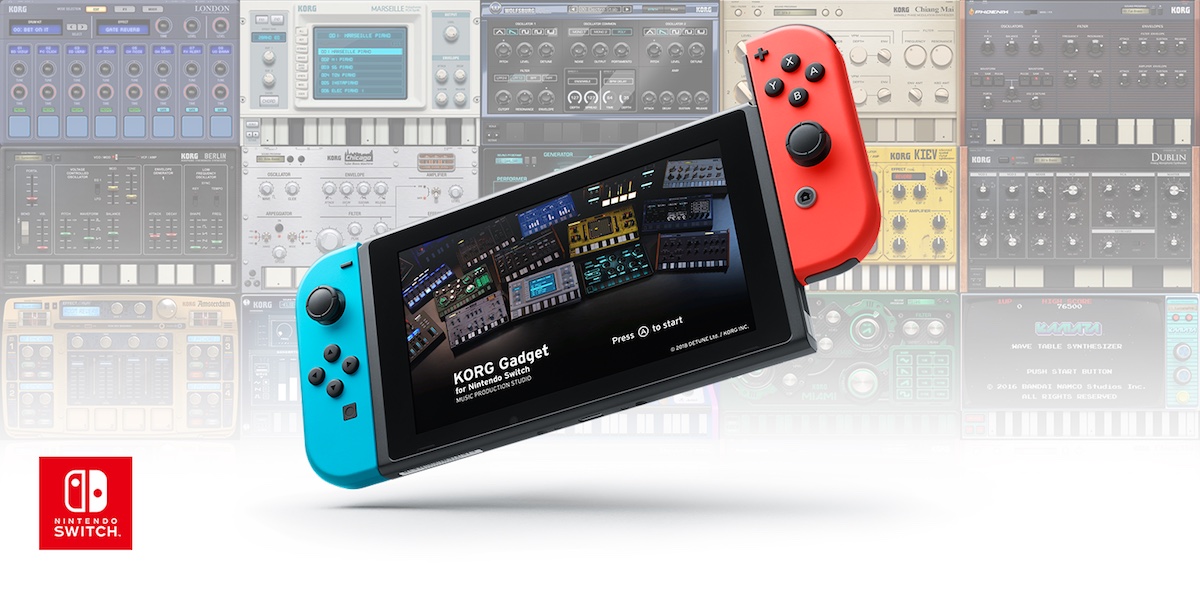 KORG Gadget for Nintendo Switch - MUSIC PRODUCTION STUDIO | KORG