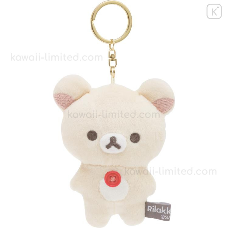 Japan San-X Keychain Plush - Korilakkuma : New Basic Rilakkuma