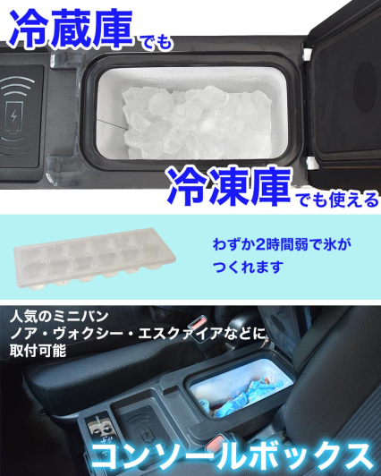 氷も作れるセンターコンソール冷凍冷蔵庫』を発売開始 | サンコーの