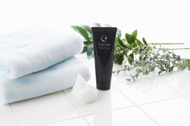 日本初手汗用石けん 『ファリネハンドソープ』を本格発売開始します