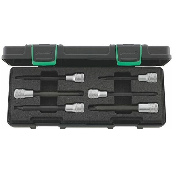 Satz Schraubendreher-Einsätze für Torx® 1/2 Zoll-Vierkant 6-teilig