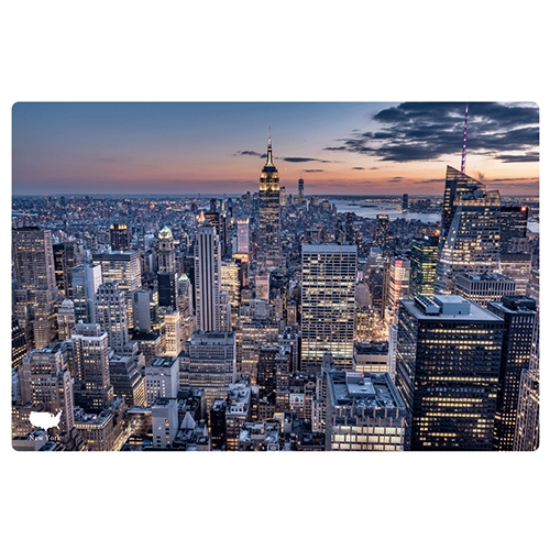 いろは出版 世界の絶景ポストカード ZPC－044 ニューヨークの夜景