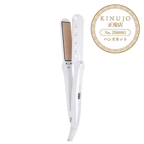 絹女（KINUJO） ストレートアイロン LM225 パールホワイト｜【ハンズ