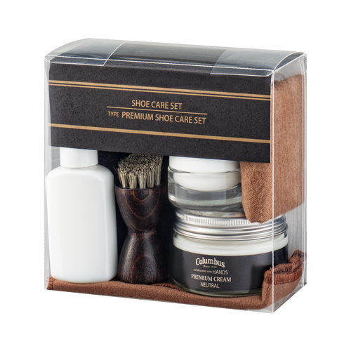 コロンブス×ハンズ プレミアムシューケアセット ニュートラル