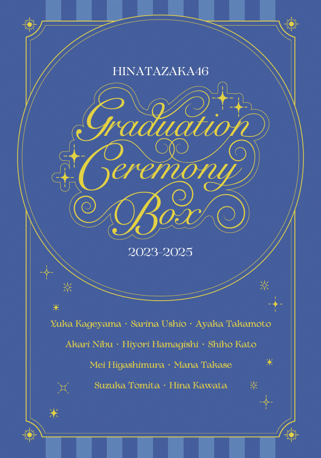HINATAZAKA46 GRADUATION CEREMONY BOX SPECIAL SITE