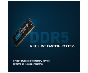 Crucial 32GB DDR5-4800 SODIMM (CT32G48C40S5) ab 269,00 € (Februar