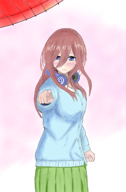 五等分の花嫁 中野三玖 - ibisPaint