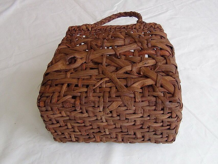 山葡萄かごバッグ オリジナル 幅210x奥行100x高さ200mm HM07-03 国産品