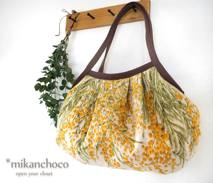 グラニーバッグ『ミモザ』◇秋に映えるしっかりめふんわりグラニー