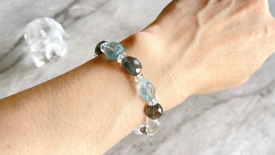 子宮推命✧十干ブレスレット✧壬（みずのえ）✧海のブレスレット