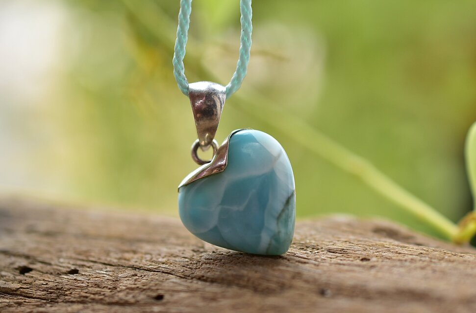 一松模様☆高品質☆ラリマー シルバーネックレス833 | iichi 日々の