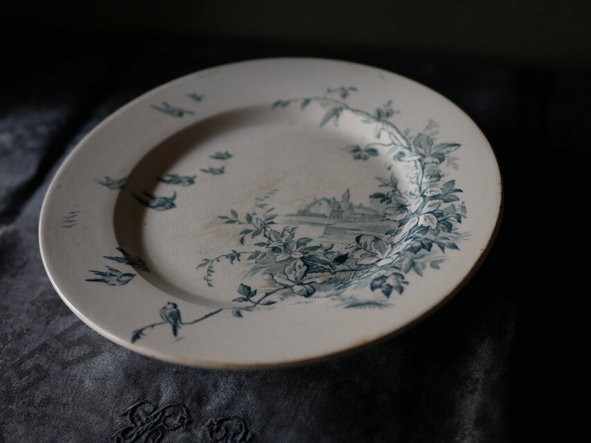 コンポティエ GIEN ジアン フルーツスタンド ケーキスタンド フランス