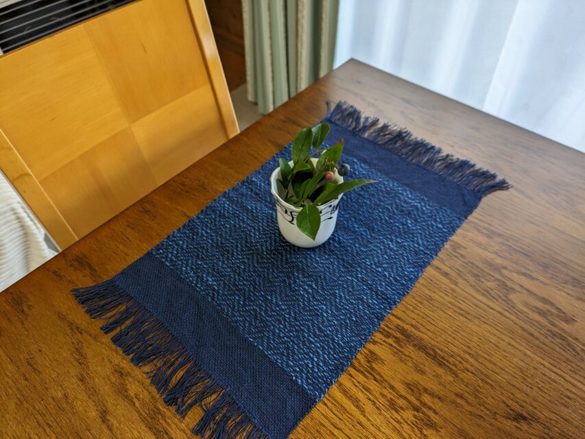 極美品】サードブルーキョウト ロングシャツ 本藍染 麻100％ L相当 紺