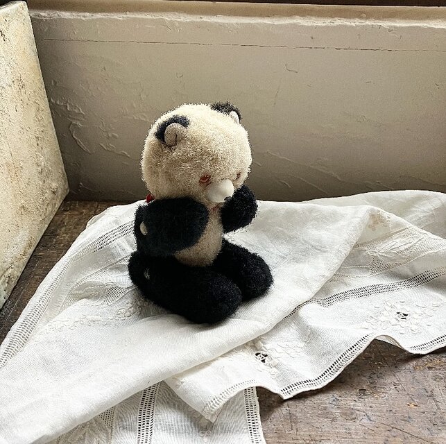 ヴィンテージ DDRベア パンダ テディベア 東ドイツ | iichi 日々の