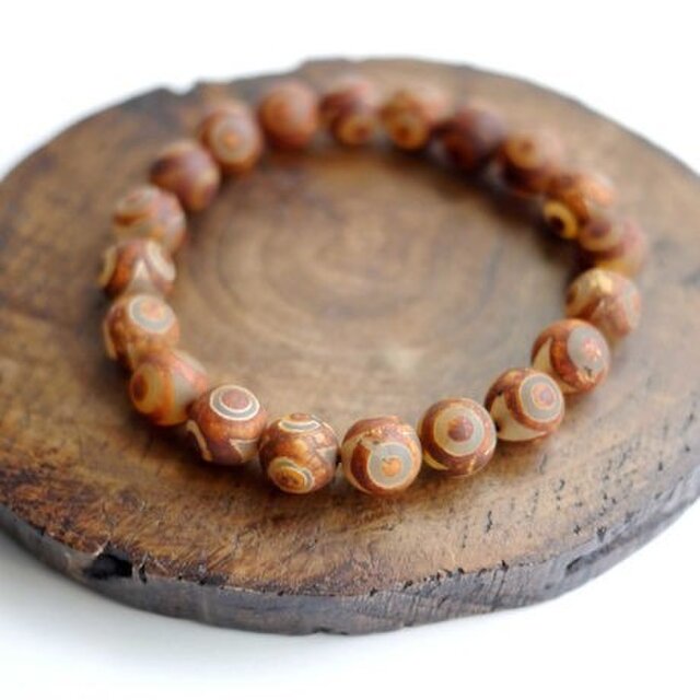 天珠ブレスレット 10mm 267 | iichi 日々の暮らしを心地よくする