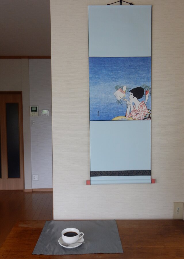 モダン掛け軸 「七夕」 (竹久夢二) | iichi 日々の暮らしを心地よく
